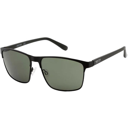 Kenneth Cole Reaction Men's Sunglasses - Shiny Black Square Shape Frame | KC2951 01N ,