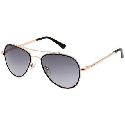 Kenneth Cole Reaction Men's Sunglasses - Shiny Rose Gold and Black Frame | KC2837 28B ,
