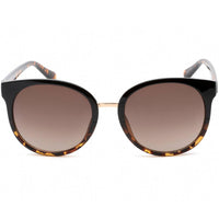 Kenneth Cole Reaction Unisex Sunglasses - Dark Havana Plastic Oval Frame | KC2880 52F ,