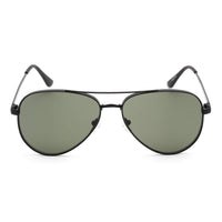 Kenneth Cole Reaction Unisex Sunglasses - Matte Black Aviator Shaped | KC2829 02N ,