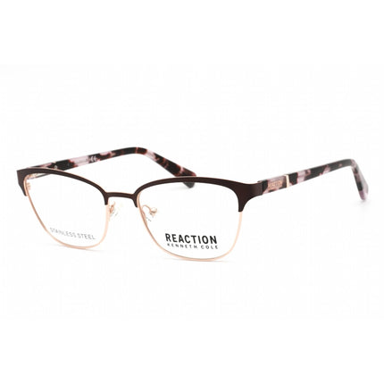 Kenneth Cole Reaction Women's Eyeglasses - Matte Bordeaux Metal Frame | KC0850 070 ,