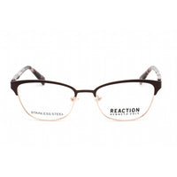 Kenneth Cole Reaction Women's Eyeglasses - Matte Bordeaux Metal Frame | KC0850 070 ,