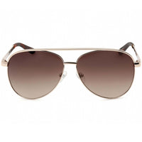 Kenneth Cole Reaction Women's Sunglasses - Gradient Lens Gold Metal Frame | KC2914 32F ,