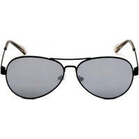 Kenneth Cole Reaction Women's Sunglasses - Mirrored Lens Shiny Black | KC2782 01C ,