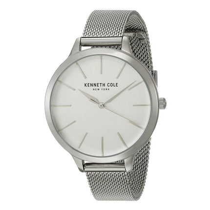 Kenneth Cole Women's Mesh Bracelet Watch - Classic Silver Tone Dial | KC15056009 ,