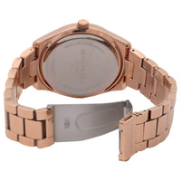 Kenneth Cole Women's Quartz Watch - Classic Black MOP Dial Steel Bracelet | KC50739001 ,