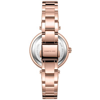 Kenneth Cole Women's Quartz Watch - Classic MOP Dial Rose Gold Bracelet | KC51052001 ,