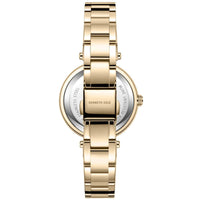 Kenneth Cole Women's Quartz Watch - Classic MOP Dial Yellow Gold Bracelet | KC51052005 ,