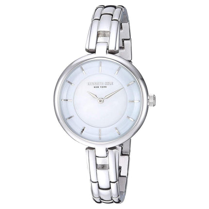 Kenneth Cole Women's Quartz Watch - Classic Mother of Pearl Dial Bracelet | KC50203001 ,