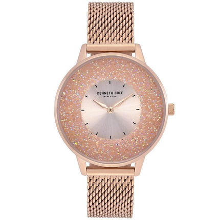 Kenneth Cole Women's Watch - Classic Pink Crystal and Rose Gold Tone Dial | KC51053003 ,