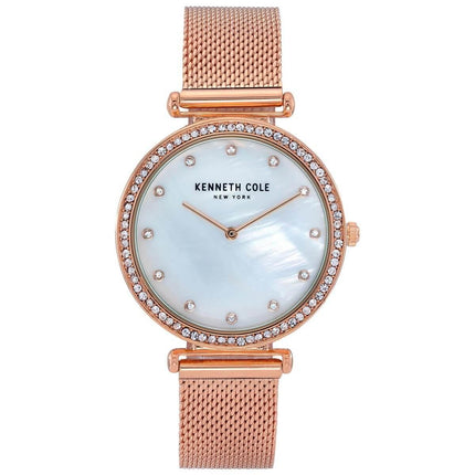 Kenneth Cole Women's Watch - Quartz MOP Dial Rose Gold Bracelet | KC50927004 ,