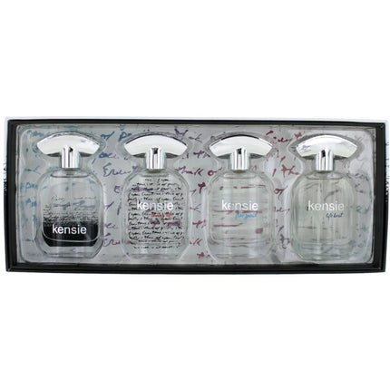 Kensie Women's Variety Fragrance Collection - Eau De Parfum Spray 0.68 oz, 4 Piece ,