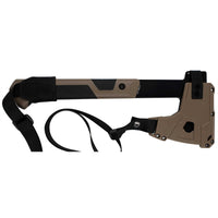 Kershaw Axe - Deschutes Black Blade Tan GFN and Rubber Grip Handle, 14 inch | KW1075X ,