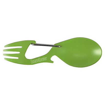 Kershaw Camping Tool - Ration Green Spoon/Fork Scratch Resistant | KW1140GRNX ,
