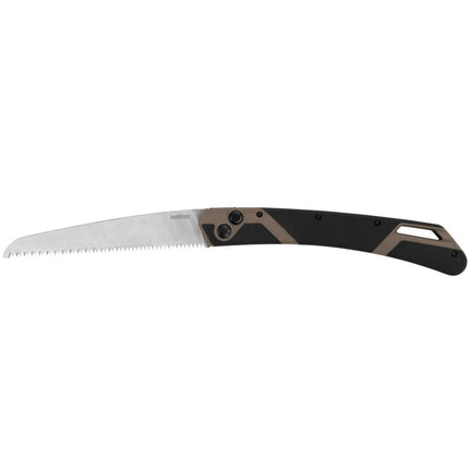 Kershaw Folding Saw- Taskmaster 2 Serrated Blade with Push-Button Lock | KW2556 ,