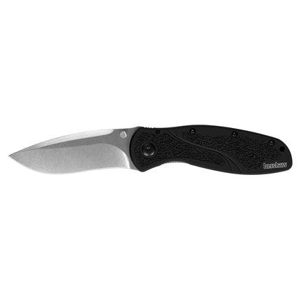 Kershaw Pocket Knife - Blur S30V Plain Edge Blade with Inset Liner Lock | KW1670S30V ,