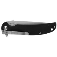 Kershaw Pocket Knife - Chill Drop Point Plain Blade Black Handle Folder | KW3410 ,