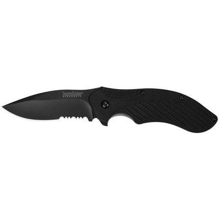 Kershaw Pocket Knife - Clash Black Handle Liner Lock Type Assisted | KW1605CKTST ,