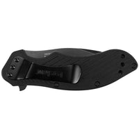 Kershaw Pocket Knife - Clash Black Handle Liner Lock Type Assisted | KW1605CKTST ,