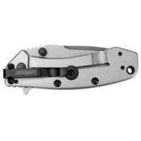 Kershaw Pocket Knife - Cryo G-10 Black Handle Stonewashed Finish Blade | 1555G10 ,