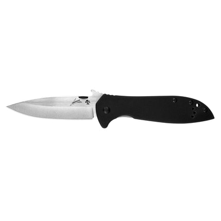 Kershaw Pocket Knife - Emerson CQC-4KXL D2 Drop Point Plain Edge Blade | KW6055D2 ,