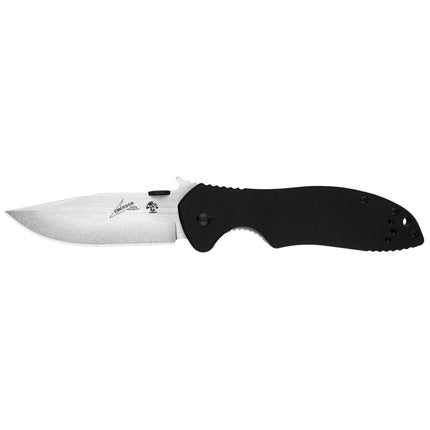 Kershaw Pocket Knife - Emerson CQC-6K D2 Drop Point Plain Edge Steel Blade | KW6034D2 ,