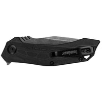 Kershaw Pocket Knife - Flatbed Silver and Black G10 Handle Liner Lock Type | KW1376 ,