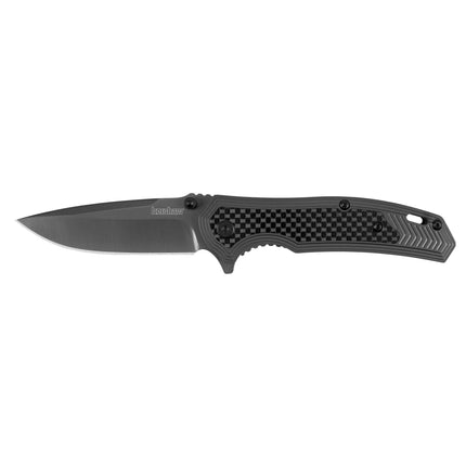 Kershaw Pocket Knife - Fringe Drop Point Plain Edge Steel Blade Frame Lock | KW8310 ,
