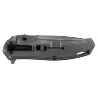 Kershaw Pocket Knife - Fringe Drop Point Plain Edge Steel Blade Frame Lock | KW8310 ,