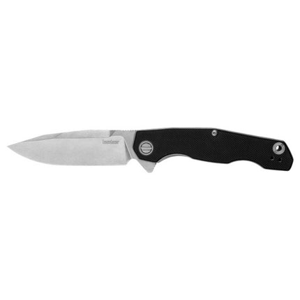 Kershaw Pocket Knife - Inception Clip Point Plain Edge Blade Black Handle | KW2031 ,