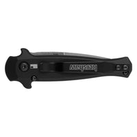 Kershaw Pocket Knife - Launch 12 Stiletto Spear Point Plain Edge Steel Blade | KW7125 ,