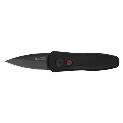Kershaw Pocket Knife - Launch 4 Spear Point Plain Edge Blade Everyday | KW7500BLK ,