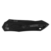 Kershaw Pocket Knife - Launch 6 Drop Point Plain Edge Black Handle Blade | KW7800BLK ,