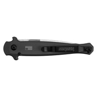 Kershaw Pocket Knife - Launch 8 Spear Point Plain Edge Steel Blade Everyday | KW7150 ,