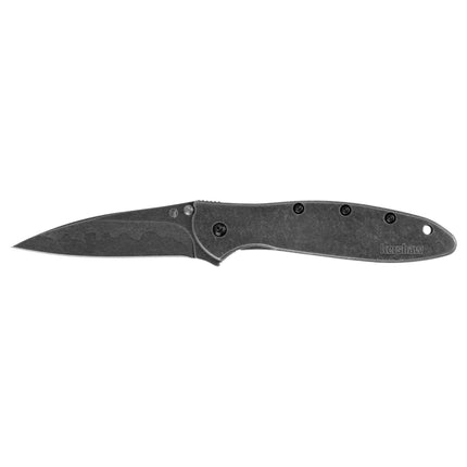Kershaw Pocket Knife - Leek Composite BlackWash Drop Point Blade | KW1660CBBW ,