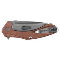Kershaw Pocket Knife - Natrix Drop Point Steel Blade Everyday Copper Handle | KW7006CU ,