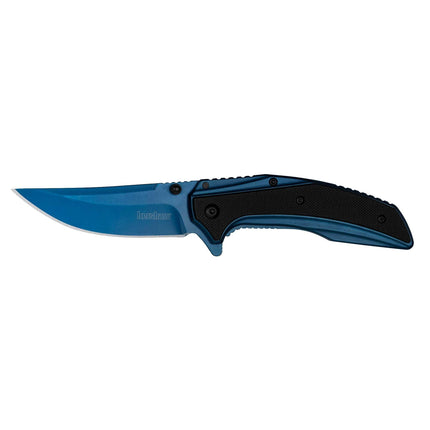 Kershaw Pocket Knife - Outright Trailing Point Plain Edge Blade Frame Lock | KW8320 ,