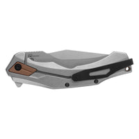 Kershaw Pocket Knife - Payout Drop Point Plain Edge Blade with Frame Lock | KW2075 ,