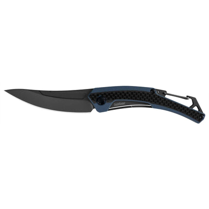 Kershaw Pocket Knife - Reverb XL Trailing Point Plain Edge Blade Frame Lock | KW1225 ,