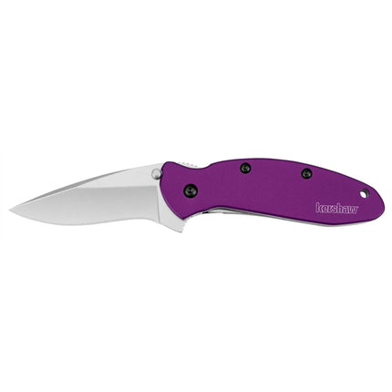 Kershaw Pocket Knife - Scallion Drop Point Blade with Inset Liner Lock | KW1620PUR ,