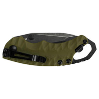 Kershaw Pocket Knife - Shuffle II American Tanto Blade Olive Handle | KW8750TOLBW ,