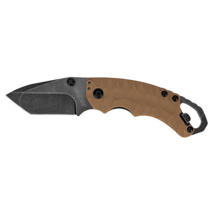 Kershaw Pocket Knife - Shuffle II American Tanto Blade Tan Handle | KW8750TTANBW ,
