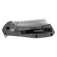 Kershaw Pocket Knife - Static Cleaver Plain Edge Steel Blade with Frame Lock | KW3445 ,