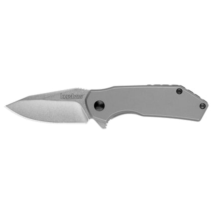 Kershaw Pocket Knife - Valve Drop Point Plain Edge Blade with Frame Lock | KW1375 ,