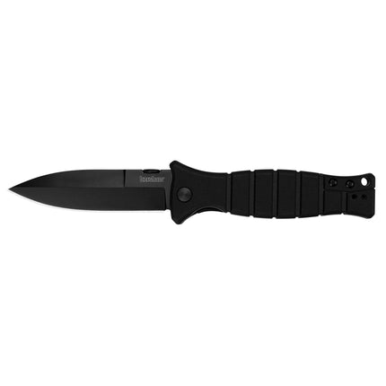 Kershaw Pocket Knife - Xcom Spear Point Plain Edge Blade Inset Liner Lock | KW3425 ,
