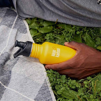 Klean Kanteen Bottle - Classic Lemon Curry with Sport Cap 3.0, 18oz | 1006180 ,