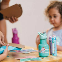 Klean Kanteen Kid's Bottle - Classic Jellyfish with Sport Cap 3.0, 12oz | 1005709 ,