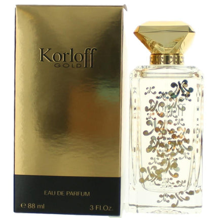 Korloff Gold by Korloff, 3 oz Eau De Parfum Spray for Women ,