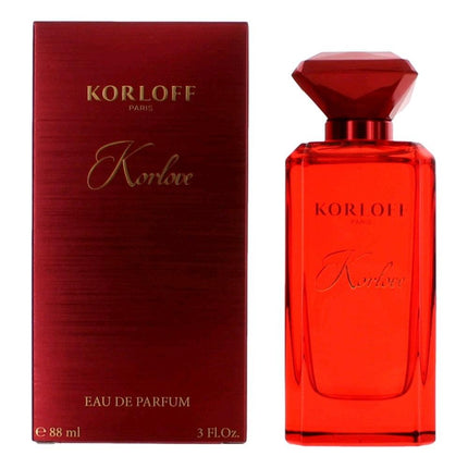 Korloff Korlove by Korloff, 3 oz Eau De Parfum Spray for Women ,