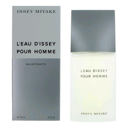 L'eau D'Issey Pour Homme by Issey Miyake, 4.2 oz Eau De Toilette Spray for Men ,